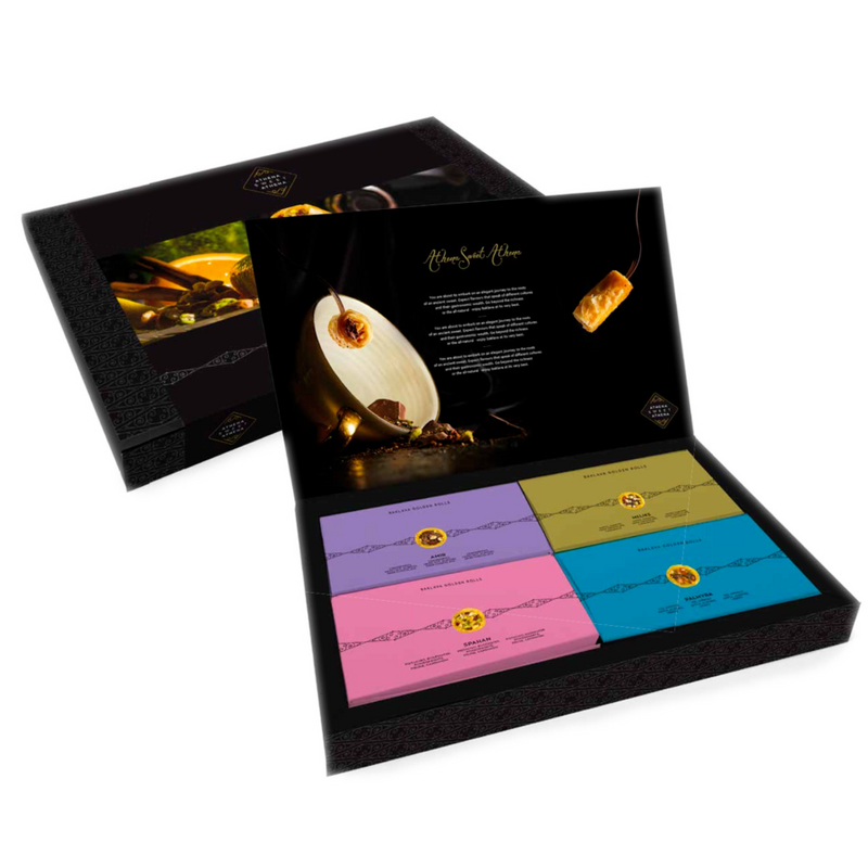 Buy Greek luxurious baklava inspired from the Middle East to the west Mediterranean.