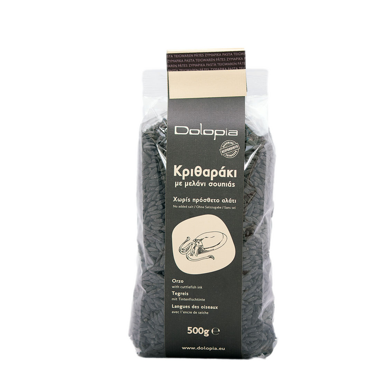 Buy Greek and Italian pasta orzo, kritharaki and risoni in Australia. Pasta with squid ink.