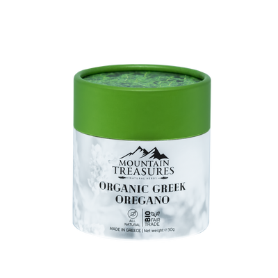 Organic Greek Oregano, 30gr & 1kg Packs