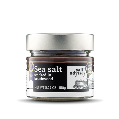 Naturally Smoked Sea Salt - Smoked In Beechwood