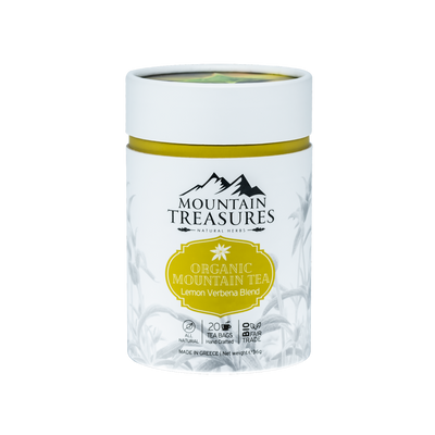 Organic Greek Mountain Tea & Lemon Verbena