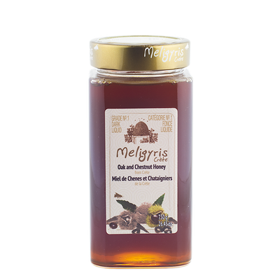 Greek Raw Honey – Cretan Oak and Chestnut Honey