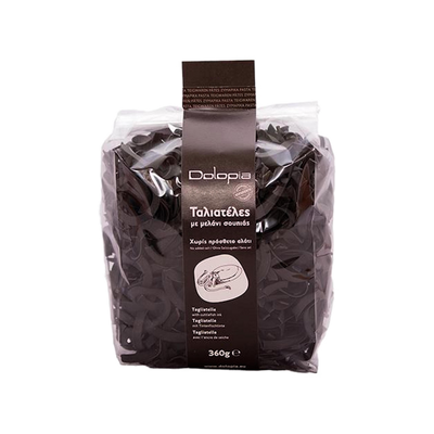 Black Cuttlefish Ink Tagliatelle with No added Salt