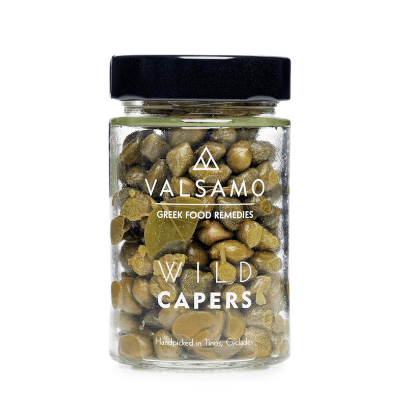 Buy Handpicked Organic Wild Capers from Tinos Island Greece. Greek products and greek capers in Australia and online.