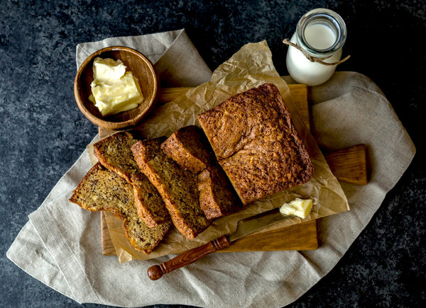 Banana cake recipe with coffee. Free cooking recipes and ingredients online.