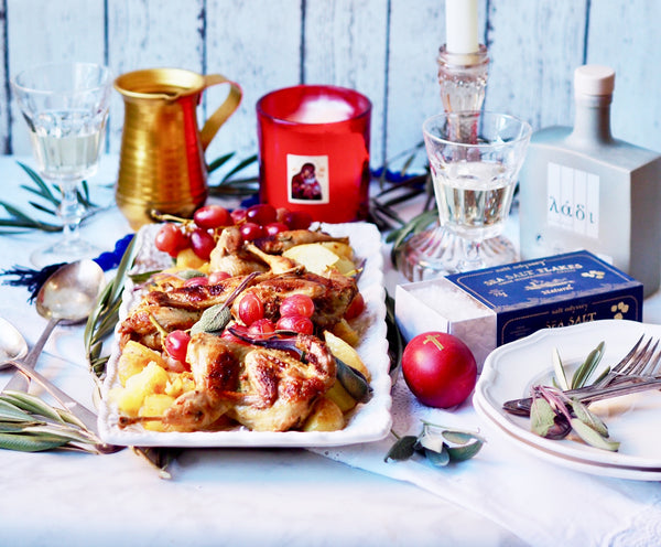 The Greek Easter Feast by Grecian Purveyor. Australia's Purveyor of finest Greek foods. Organic, high quality and gourmet products from Greece #TheGreekEasterFeast with Chef Dimitris Katrivesis, Kathy Tsaples and Vikki & Helena from MKR My Kitchen Rules