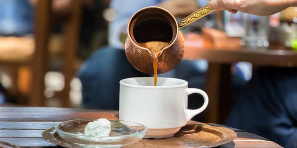 What are the health benefits of drinking Greek coffee?