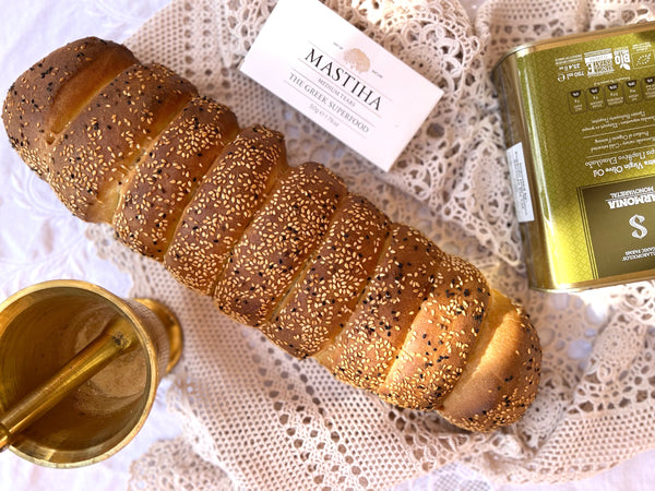 Koulouri Daktylia - Cypriot Village Loaf Recipe by Nikoletta Nikolaou. Greek products and recipes online in Australia.