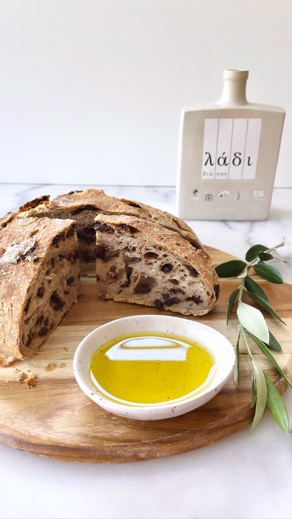 Olive bread recipe with Greek olive oil and Greek olives from Grecian Purveyor. Buy the best greek olive oil and olives online in australia. 