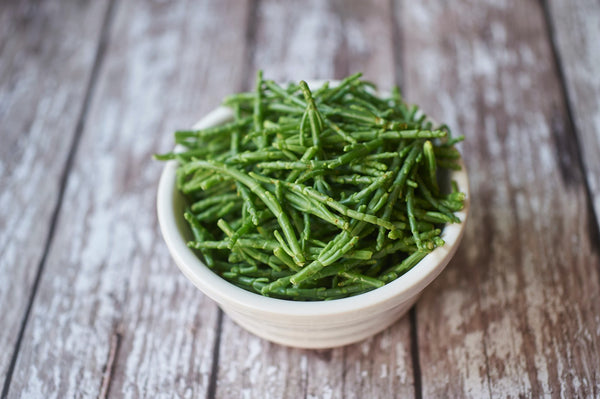 the health benefits of rock samphire. Add sea fennel in your diet for a better health. Buy rock samphire online.