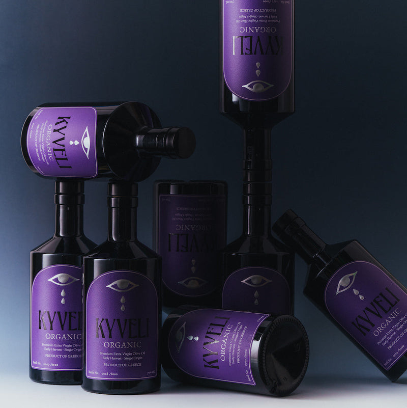 Kyveli organic olive oil from Greece. Buy the best quality olive oils in Australia by Grecian Purveyor, the original Greek providore. 