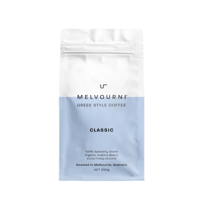 Premium Organic Greek Coffee - Classic, 250gr