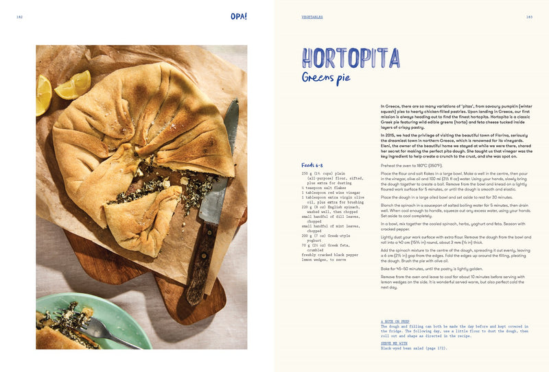 OPA! Recipes inspired by Greek tavernas - Cookbook