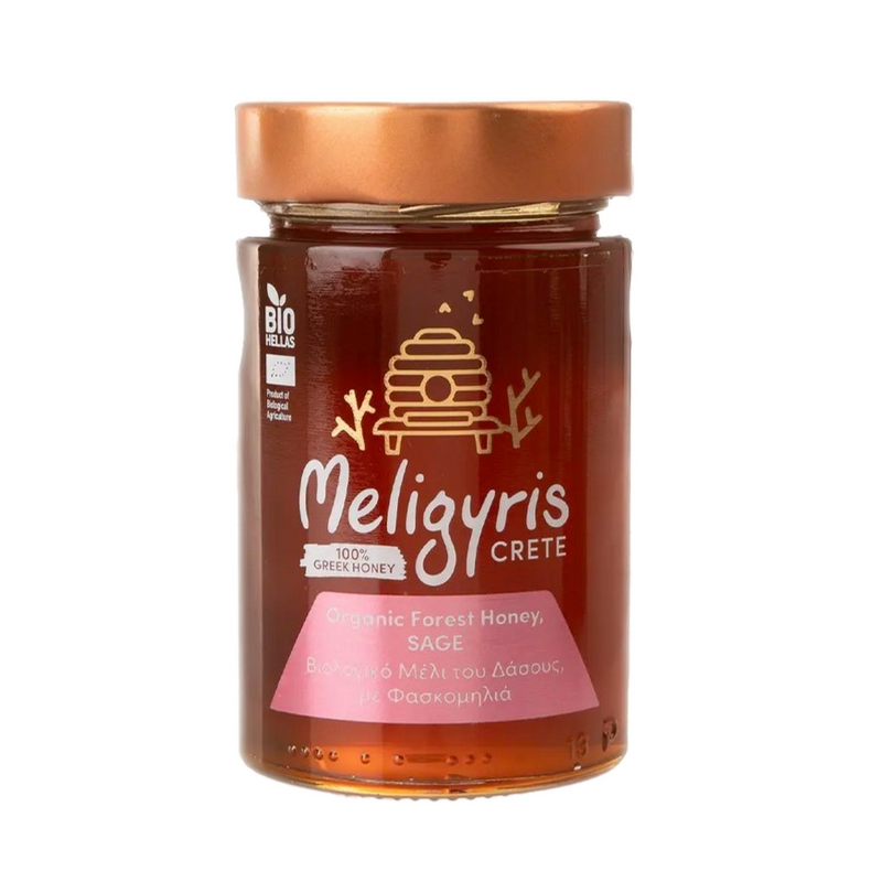 Greek raw honey Greek honey. Meligyris Cretan Woodland Raw Sage Honey - Buy pure honey in Australia.