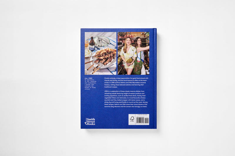 'OPA' is a word that captures the warmth of Greek culture and this cookbook by Helena & Vikki Moursellas. A word that best captures the heart of Greece's rich food culture and its recipes. Buy Greek coobooks from Grecian Purveyor today for delivery anywhere in Australia.