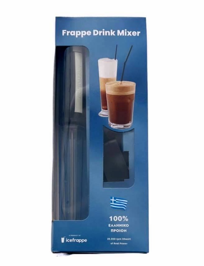 Greek Frappe mixer. Milk frother and dalgona coffee mixer and frother.