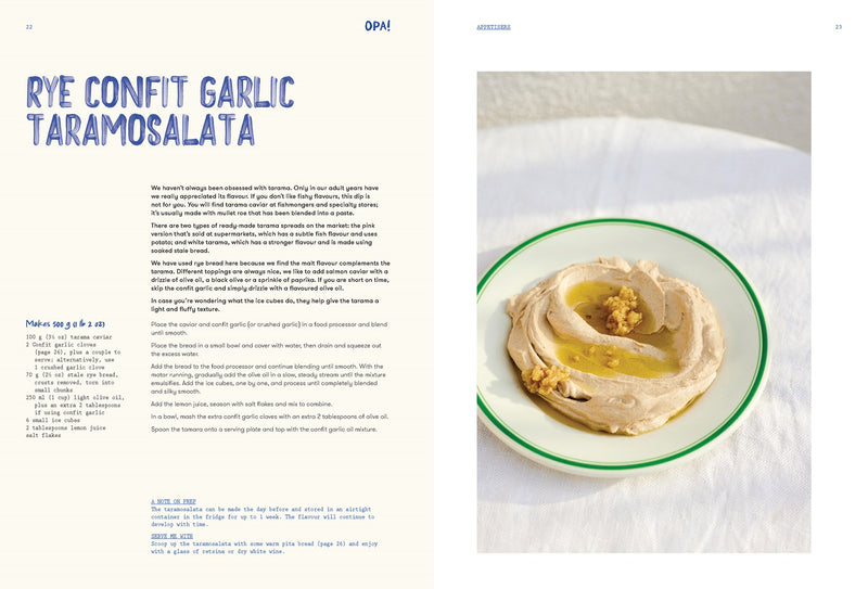 'OPA' is a word that captures the warmth of Greek culture and this cookbook by Helena & Vikki Moursellas. A word that best captures the heart of Greece's rich food culture and its recipes. Buy Greek coobooks from Grecian Purveyor today for delivery anywhere in Australia.