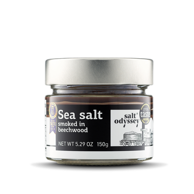 Naturally Smoked Sea Salt - Smoked In Beechwood