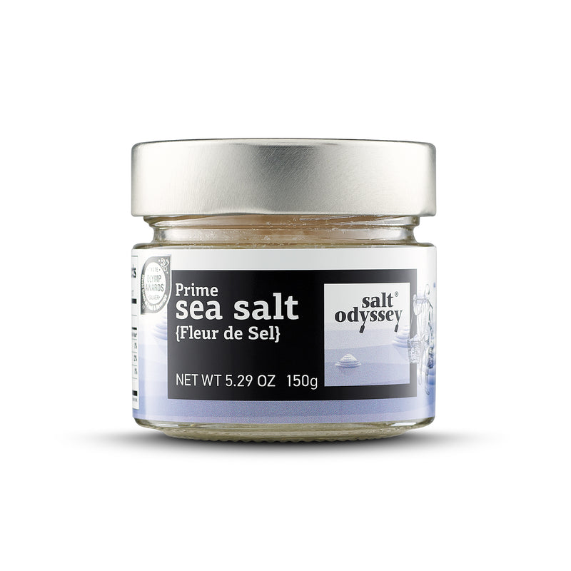 Natural Pure Fleur De Sel Sea Salt. Best sea salt to buy in Australia, Sydney, Melbourne and Brisbane.
