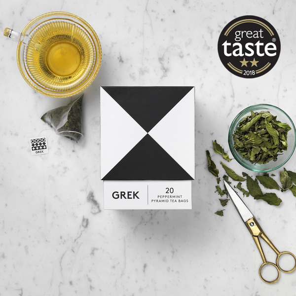 Premium Organic Greek Peppermint Tea, GREK - Grecian Purveyor, Australia's Purveyor of finest Greek foods. Organic, gourmet and high quality products.  Edit alt text
