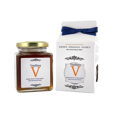 Organic Vanilla Fir Tree Honey - Greek Raw Honey