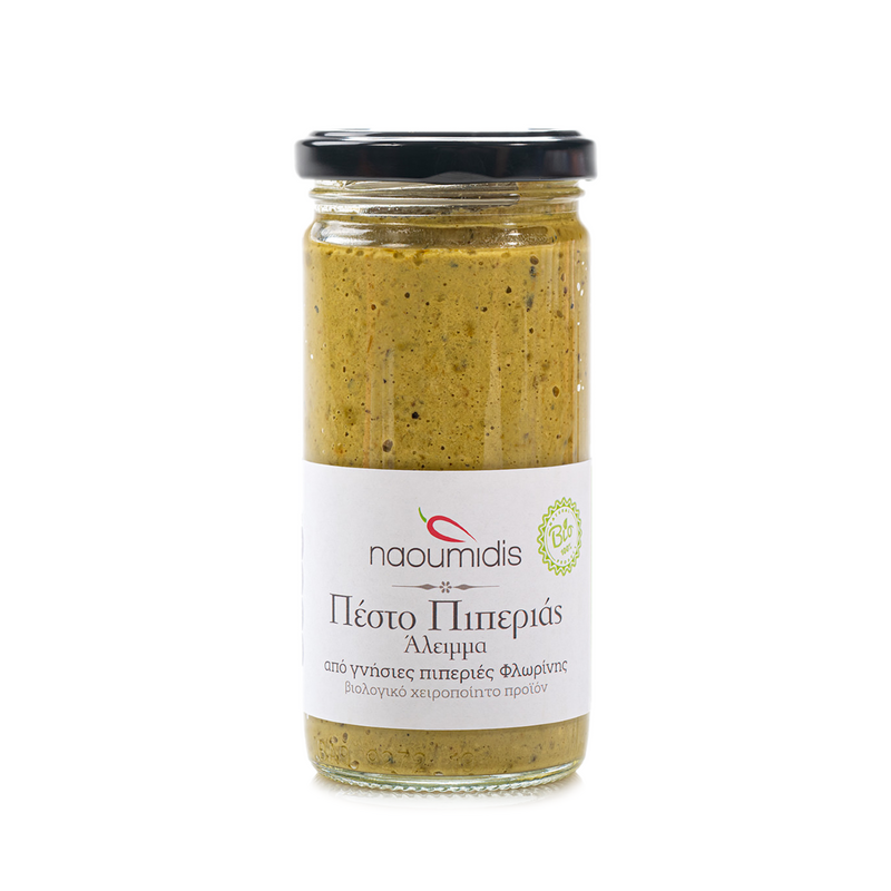 Buy green pepper pesto sauce. greek pasta sauce. buy sauce for gourmet pasta from grecian purveyor. the best greek products in australia.