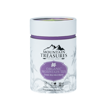 Organic Greek Mountain Tea & Wild Mint Blend