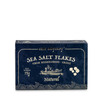 Natural Fine Sea Salt Flakes, 75gr