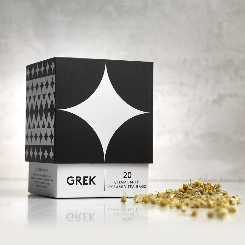 Premium Organic Greek Chamomile Tea, GREK - Grecian Purveyor, Australia's Purveyor of finest Greek foods. Organic, gourmet and high quality products.