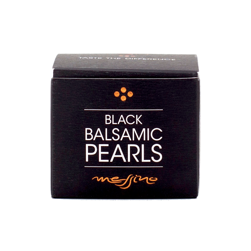 Premium Real Black Balsamic Vinegar Pearls Messino