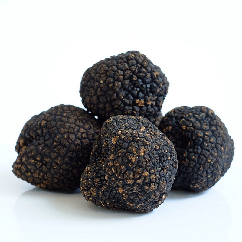 gourmet grocer Grecian Purveyor sells these premium quality summer black truffles (Tuber Aestivum) are preserved in real truffle juice and retain all their natural characteristics and nutrients
