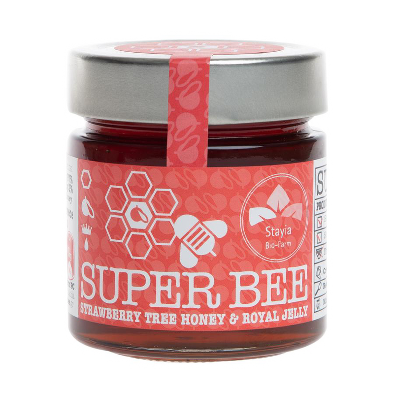 Strawberry tree honey has more antioxidants than manuka honey. Greek raw honey and organic honey in Australia. Healthiest honey and natural superfood.