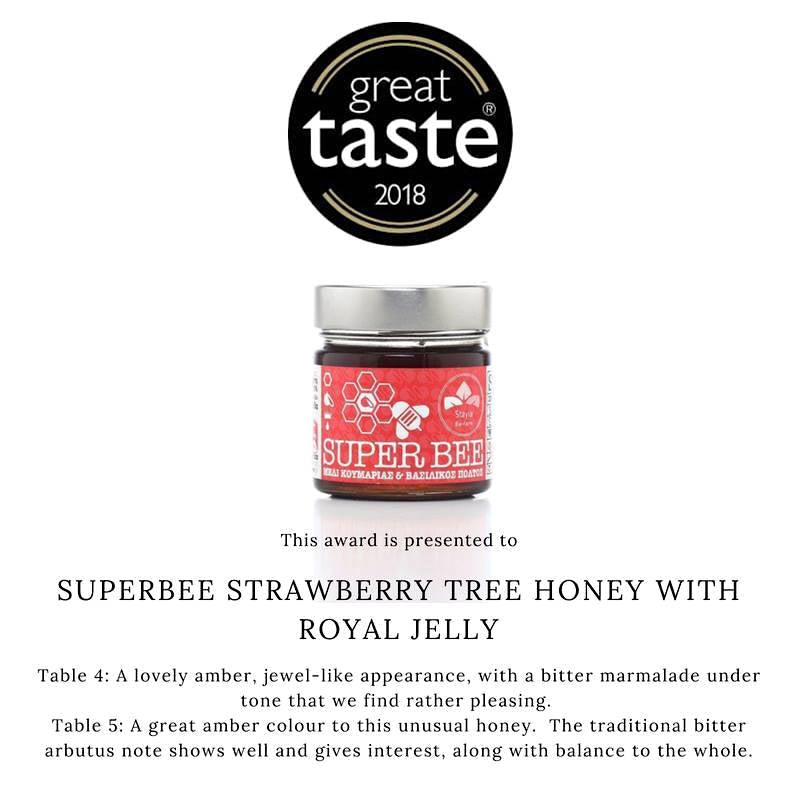 Strawberry tree honey has more antioxidants than manuka honey. Greek raw honey and organic honey in Australia by  Grecian Purveyor Greek Provider