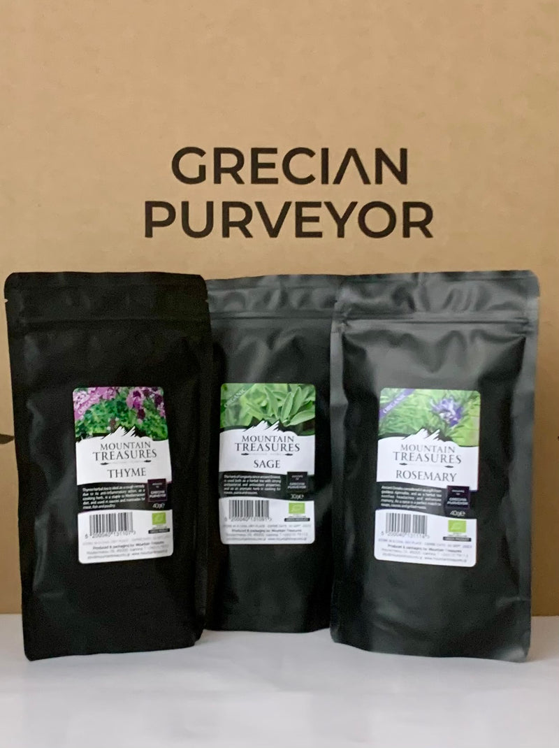 Organic Greek Thyme - Dried Thyme Leaves