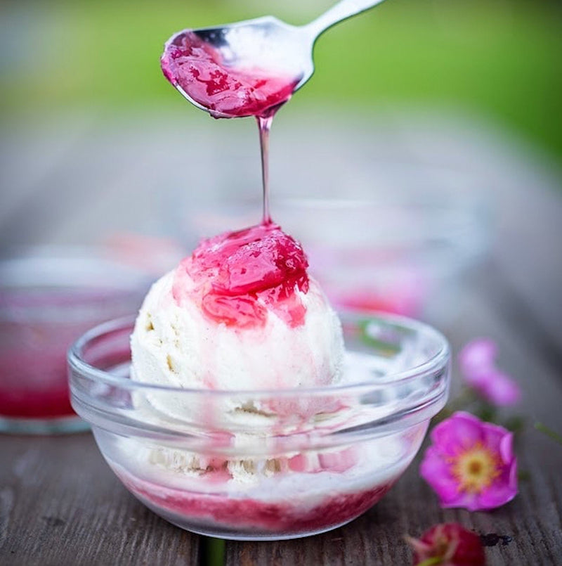 Handmade Rose Petals Spoon Sweet, Traditional Fruit Preserve