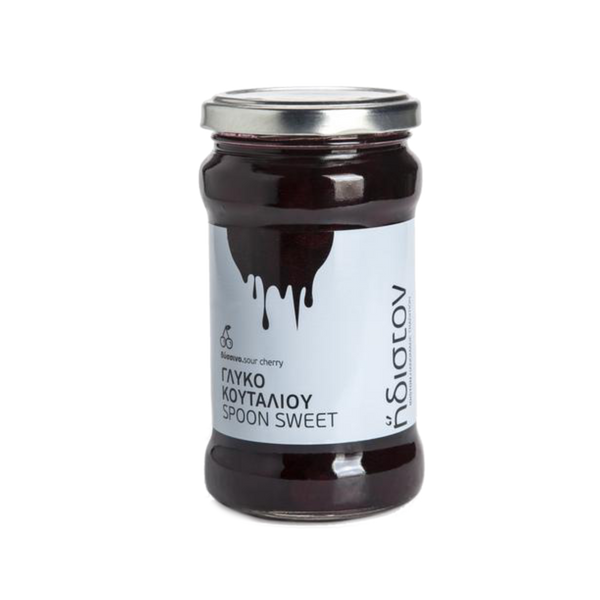 Handmade Sour Cherry, Traditional Fruit Preserve - delicious sour cherry sweet is produced traditionally without colourants, preservatives, artificial ingredients or glucose syrup.
